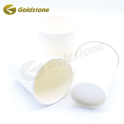 16oz Copri impermeabili Coppe di carta da portare via Coppe di carta Coppa senza plastica