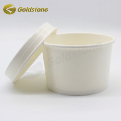 3in Coppa igienica di gelato Coppa di carta Coppa usa e getta Coppa copre laminazione lucida