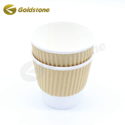Verniciatura tazze da caffè calde carta usa e getta personalizzata tazze da caffè usa e getta