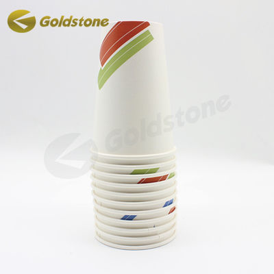Coppe di carta per latte resistenti alle perdite Pesi personalizzabili Coppe di carta compostabili