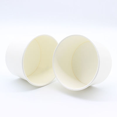 Materiale riciclato di qualità alimentare Coppe di carta yogurt per opzioni sostenibili