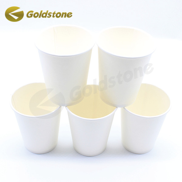 Coppe di carta senza plastica ecologica di 12 oz Coppe da bere di carta 0