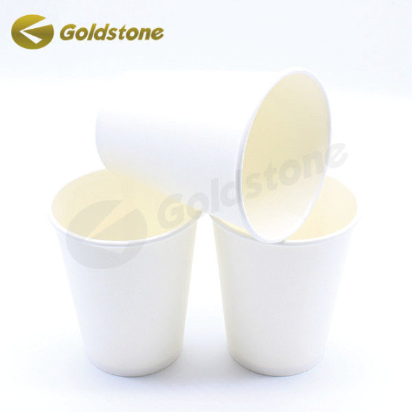 Bevande senza plastica Tazze da caffè personalizzate da asporto Tazze di carta senza rivestimento di plastica 0
