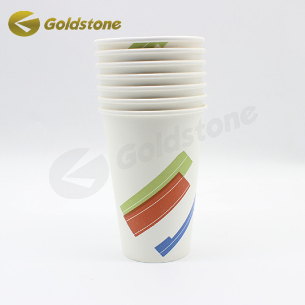 Tazza di latte di carta versatile personalizzabile per diversi pesi e dimensioni di carta 16 oz 0
