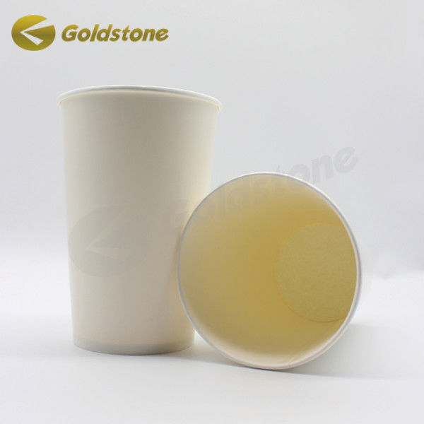 Tazze di carta per il tè al latte a marchio personalizzato Resistenti al calore Tazze di carta compostabili 12 oz 1
