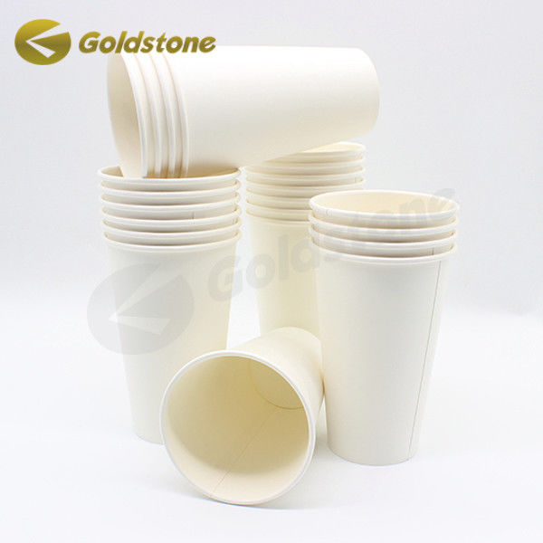 Tazze di carta per il tè al latte a marchio personalizzato Resistenti al calore Tazze di carta compostabili 12 oz 2